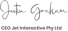 Justin Graham CEO Jet Interactive Pty Ltd