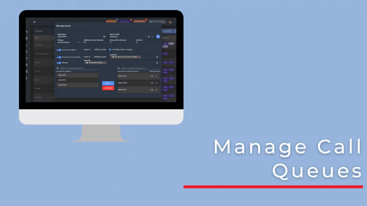 Manage Call Queues